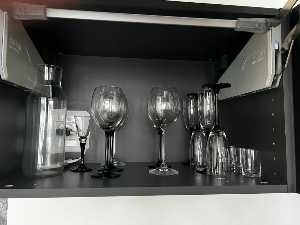 Nápoje v ubytování Apartamenty Planeta