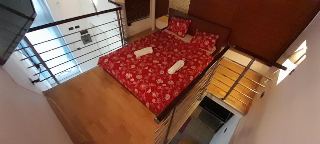 Posteľ alebo postele v izbe v ubytovaní Szofia Flat Oktogon budapest