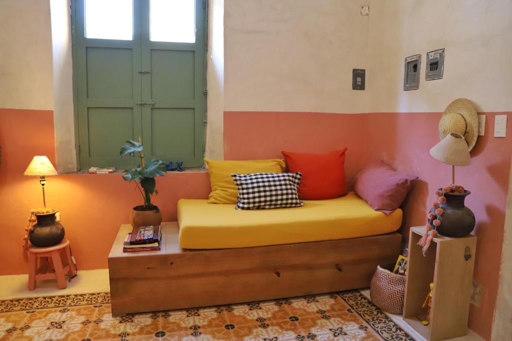 Posezení v ubytování Nuik Casa Tropical