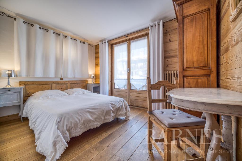 Posteľ alebo postele v izbe v ubytovaní Apartments in Chalet Nessa