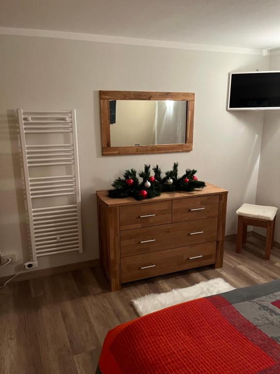 Televízia a/alebo spoločenská miestnosť v ubytovaní Casa Vallenari