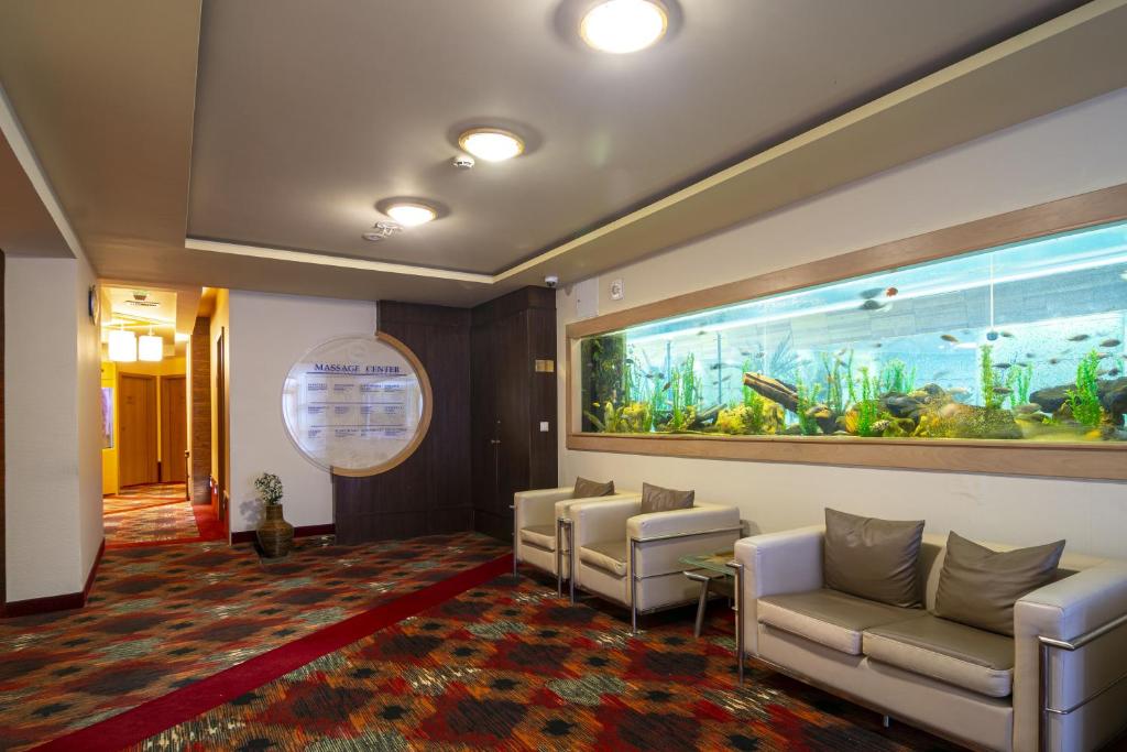 Część wypoczynkowa w obiekcie Spa Residence Carbona Iguacu Apartman