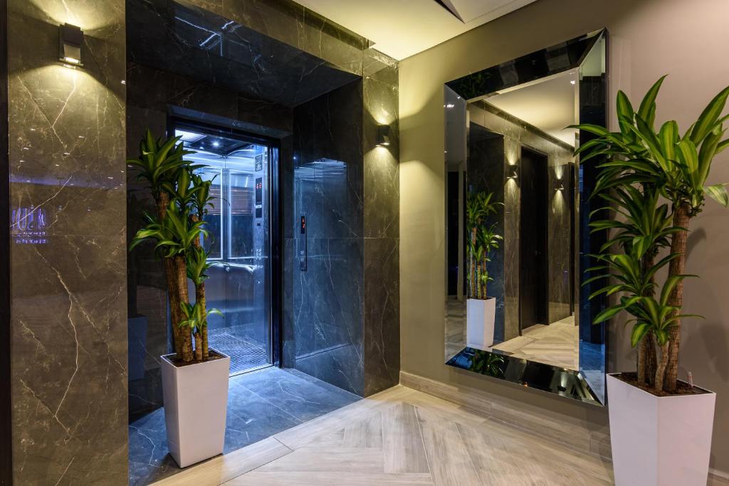 Koupelna v ubytování 4 Sur Hotel