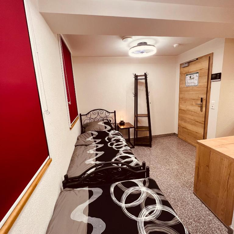 Posezení v ubytování Rose Boardinghouse 24h-7d Self Check-In Automat