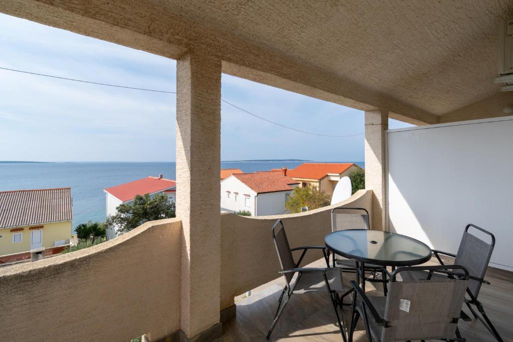 Nespecifikovaný výhled na moře nebo výhled na moře při pohledu z apartmánu