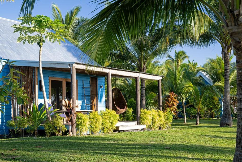 Zahrada ubytování Oarsman's Bay Lodge