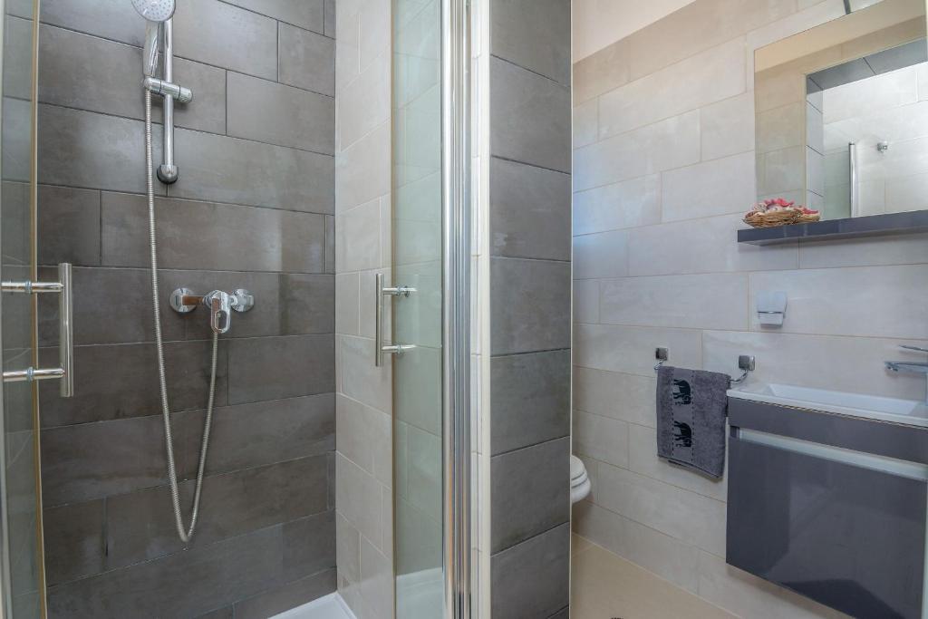 Kúpeľňa v ubytovaní Apartment Radovic Nives