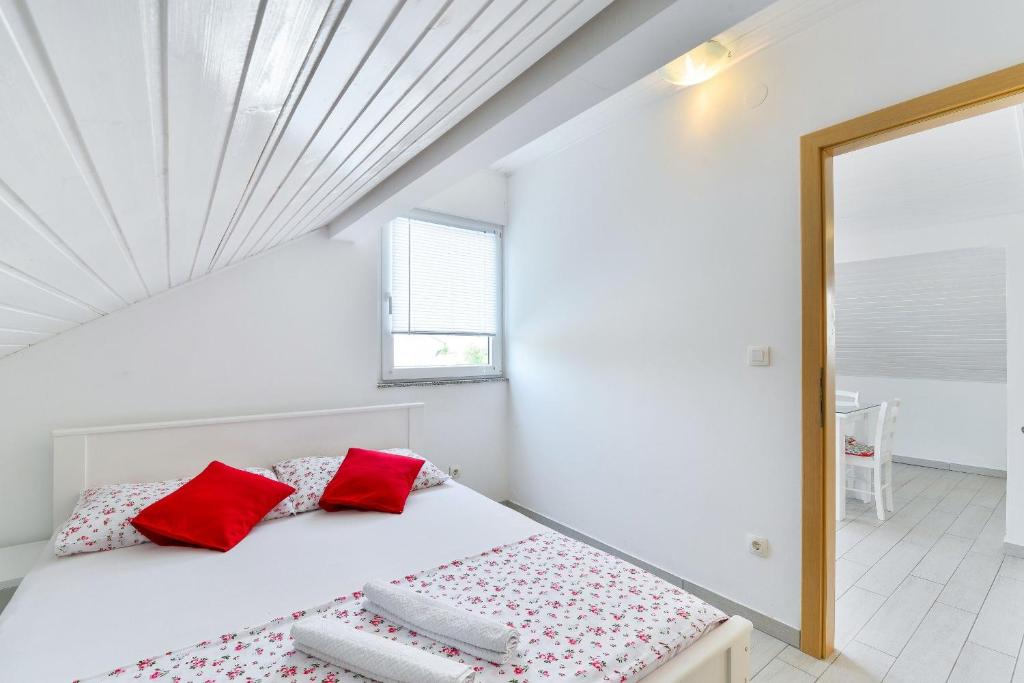 Posteľ alebo postele v izbe v ubytovaní Apartment Liovic
