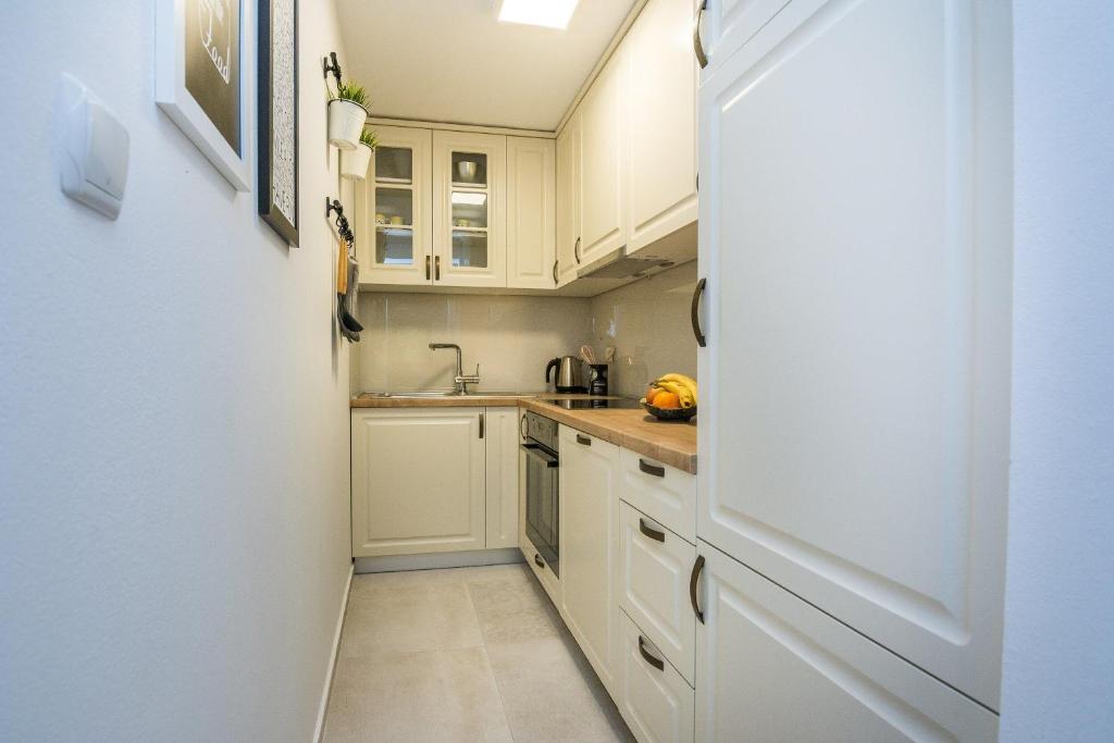 Kuchyňa alebo kuchynka v ubytovaní Apartments Malcic