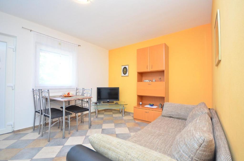 Posezení v ubytování Apartments Brandis
