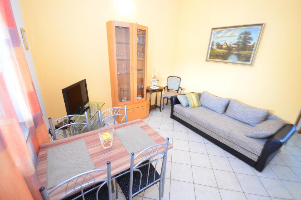 Posezení v ubytování Apartments Brandis