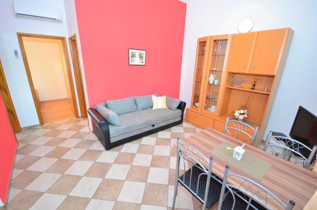Posezení v ubytování Apartments Brandis