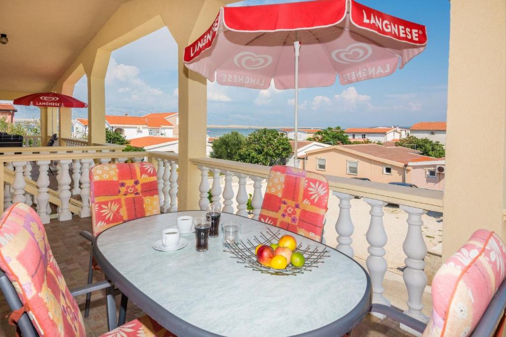 Balkón alebo terasa v ubytovaní Apartments Delic Pejic