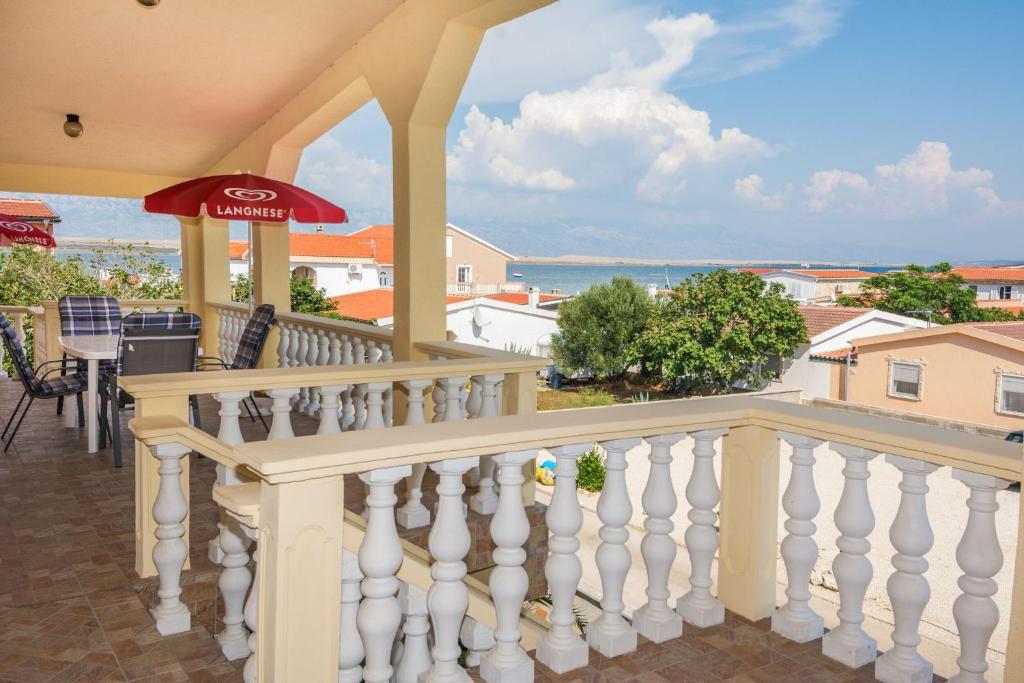 Balkón alebo terasa v ubytovaní Apartments Delic Pejic