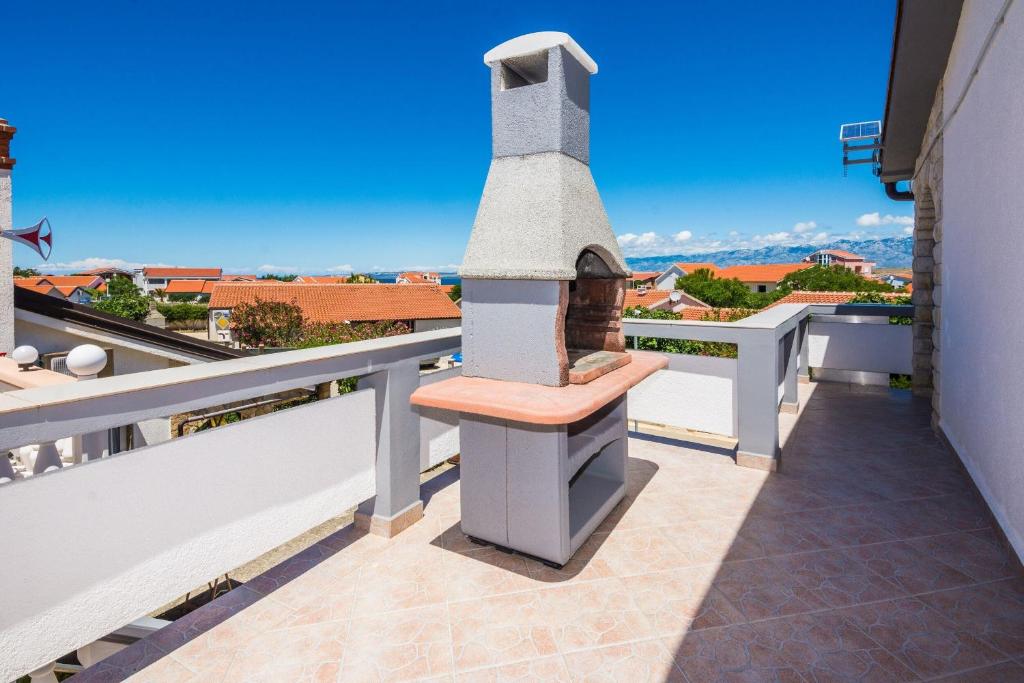 Balkon lub taras w obiekcie Apartments Skundric