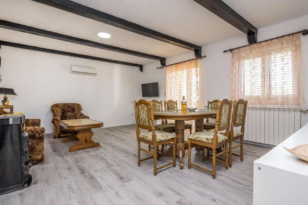 Posezení v ubytování Apartments Napros