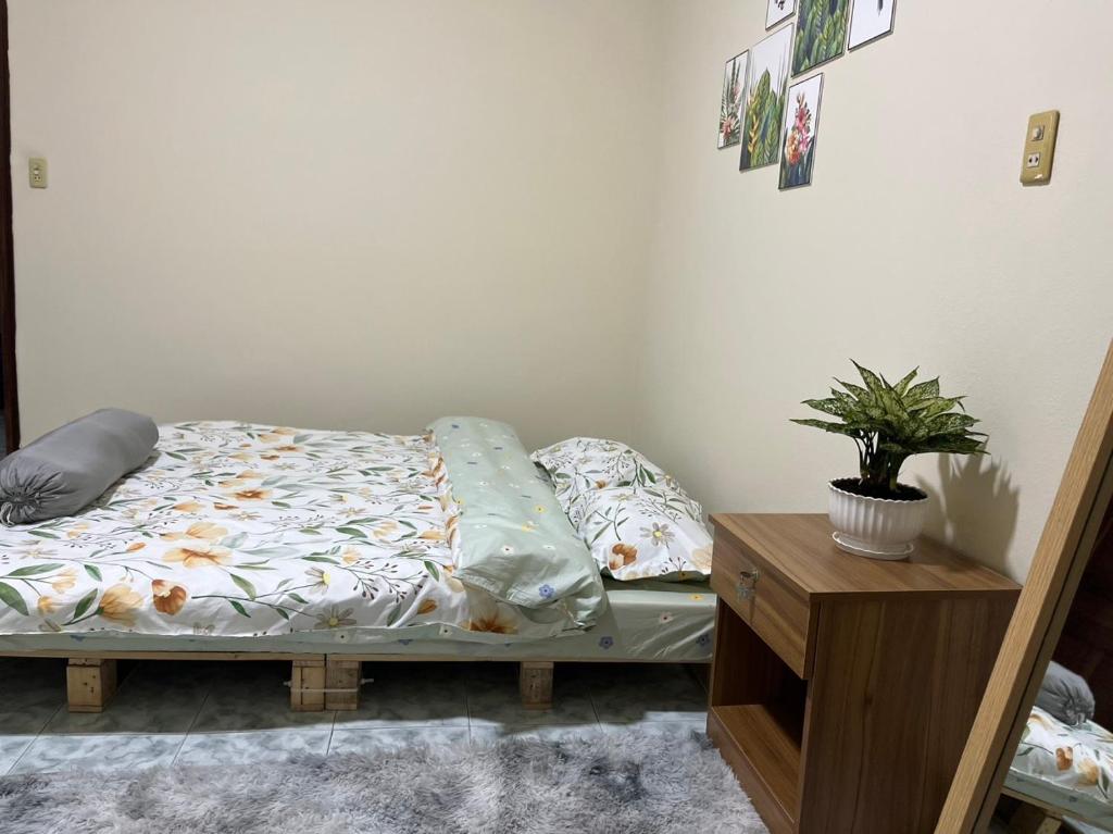 Letto o letti in una camera di Viet Hoang's House