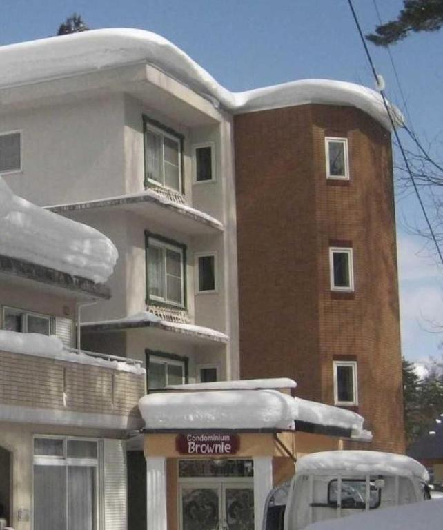 Budova, kde se aparthotel nachází