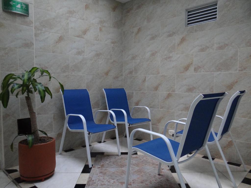 Posezení v ubytování Hotel El Deportista