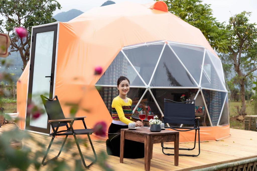 Hosté ubytování Mai Chau Lodge