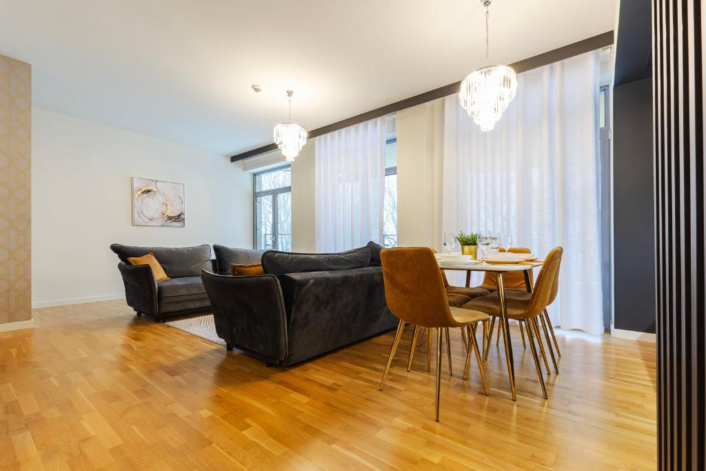 Posedenie v ubytovaní VacationClub – Diune Apartament 202