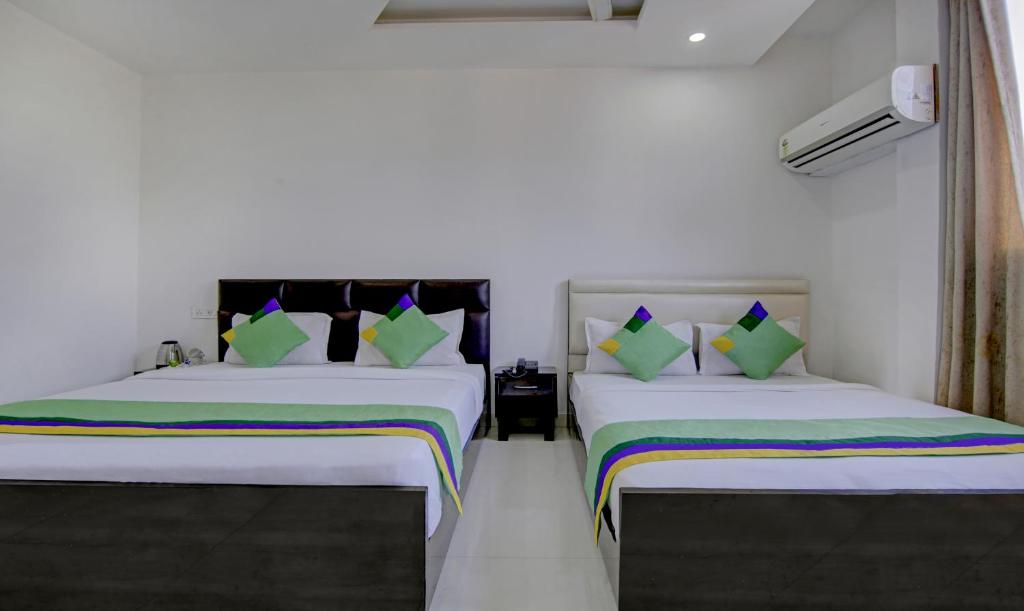 Treebo Rockland, Zirakpur - Deluxe Doppelzimmer