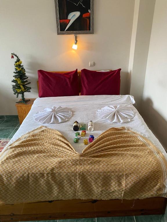 Postel nebo postele na pokoji v ubytování CAN APART KAPLICA OTEL