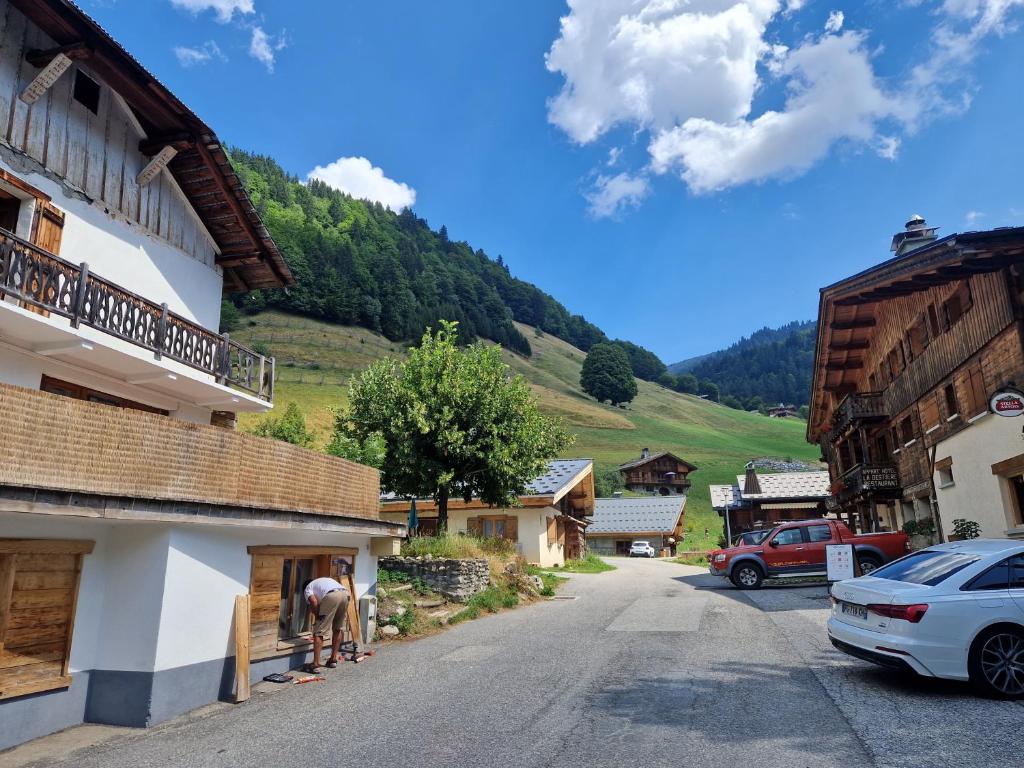 Výhľad na hory alebo výhľad na hory priamo z apartmánu