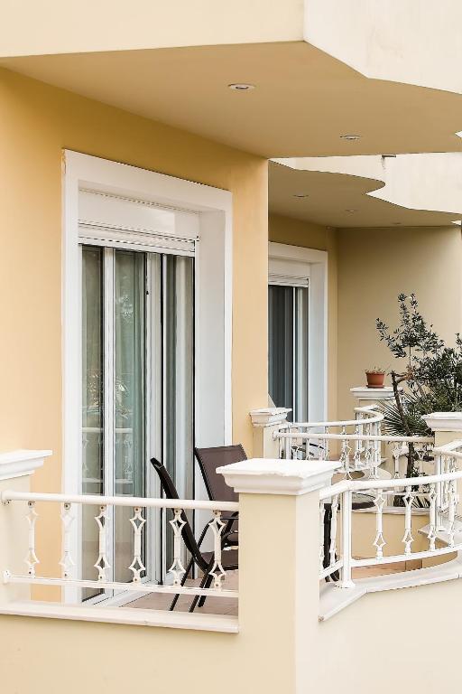 A balcony or terrace at Dreamy Apartments Corfu