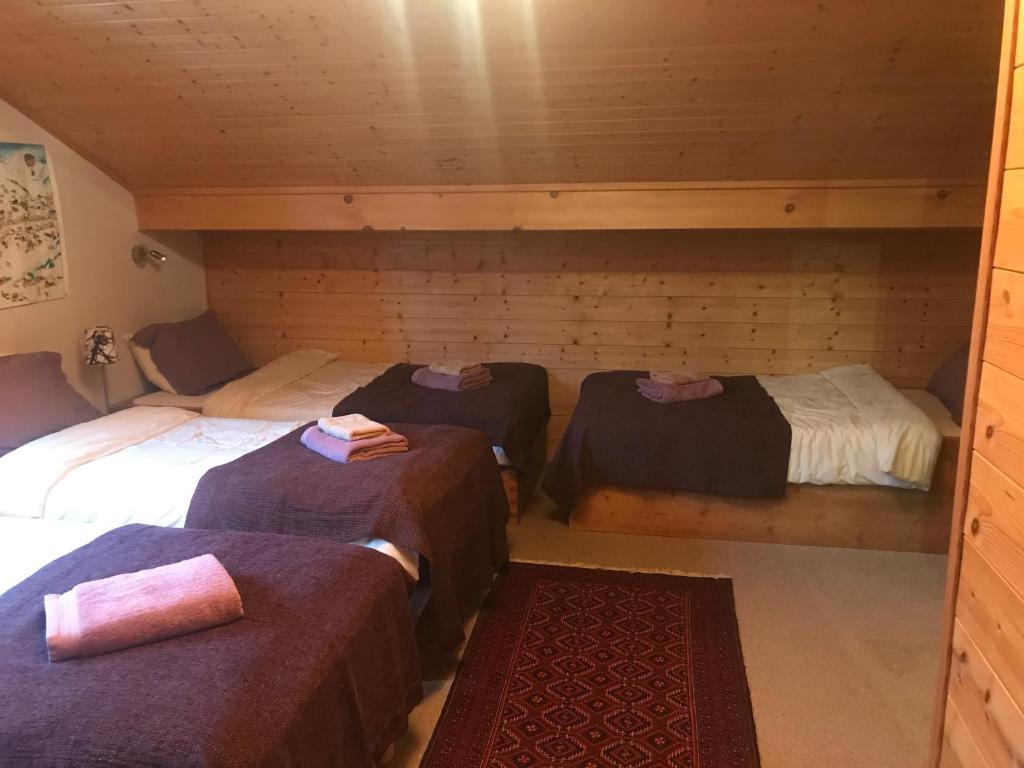 Postel nebo postele na pokoji v ubytování Chalet Esprit