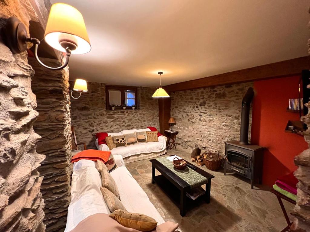 Posezení v ubytování CASA JAN, Casa Rural en Beraní