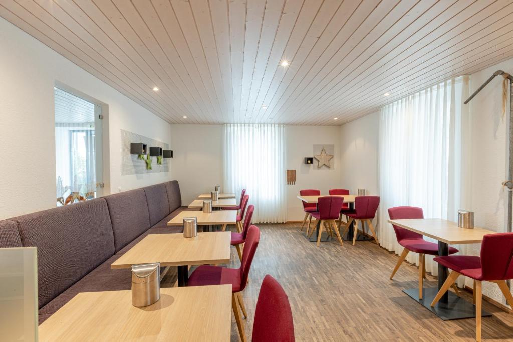 Posezení v ubytování Hotel Flamatt
