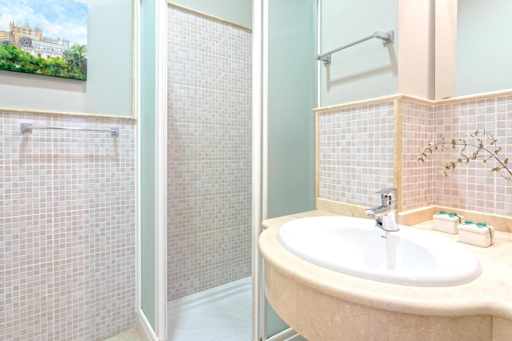 Koupelna v ubytování Genteel Home Vinuesa