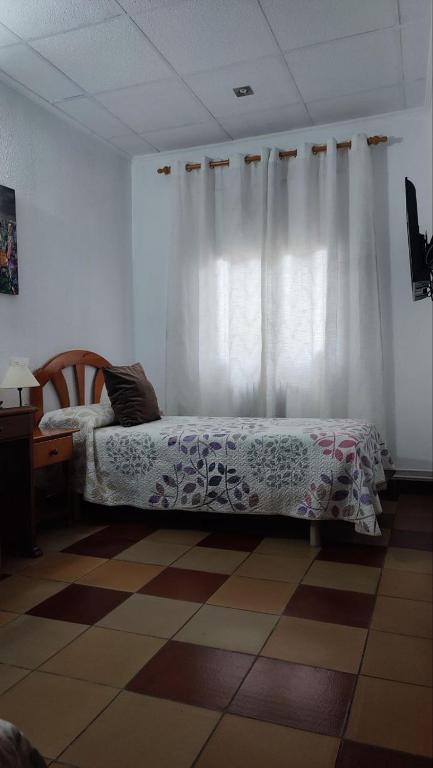 Posteľ alebo postele v izbe v ubytovaní Alojamientos Rurales La Hoz