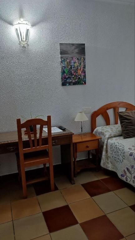 Posteľ alebo postele v izbe v ubytovaní Alojamientos Rurales La Hoz