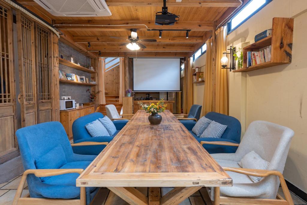 Posezení v ubytování Mild Spring Boutique Hotel