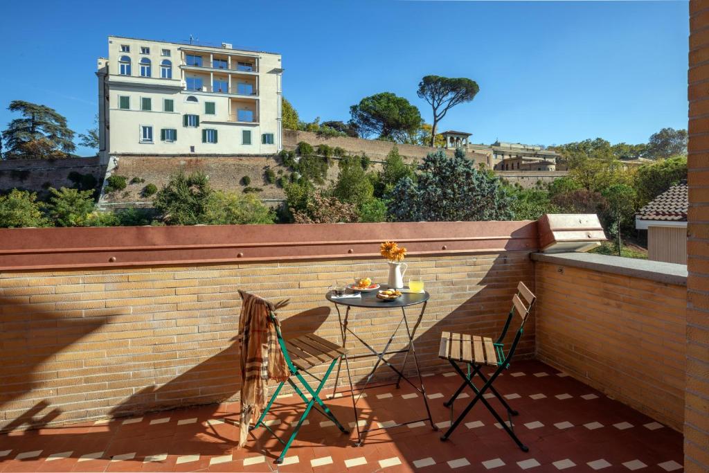 Balkón nebo terasa v ubytování Bloom Hotel Rome