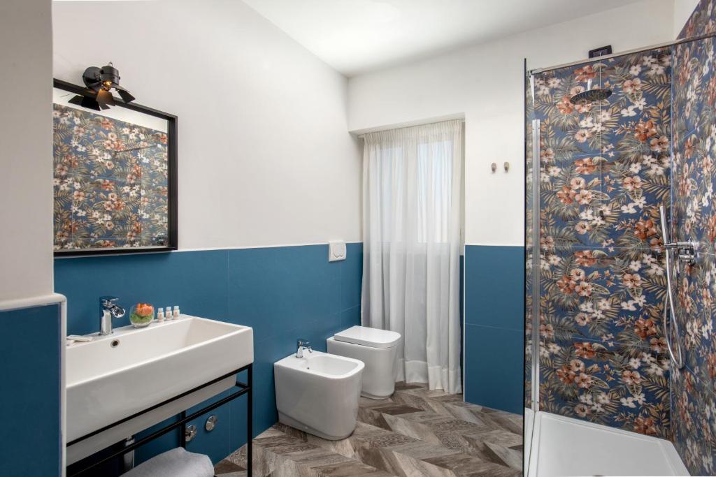 Koupelna v ubytování Bloom Hotel Rome