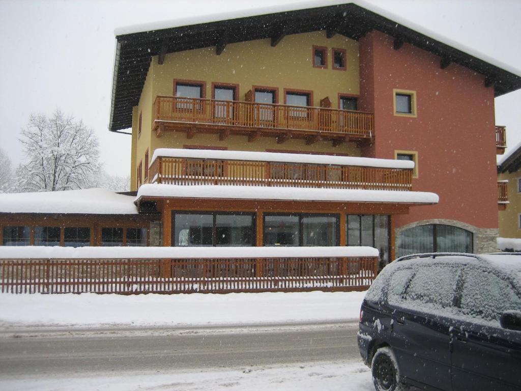 Hotel Jagdhof v zimě