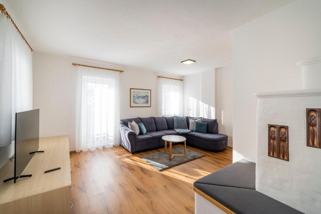 Posezení v ubytování Apartments Gasser