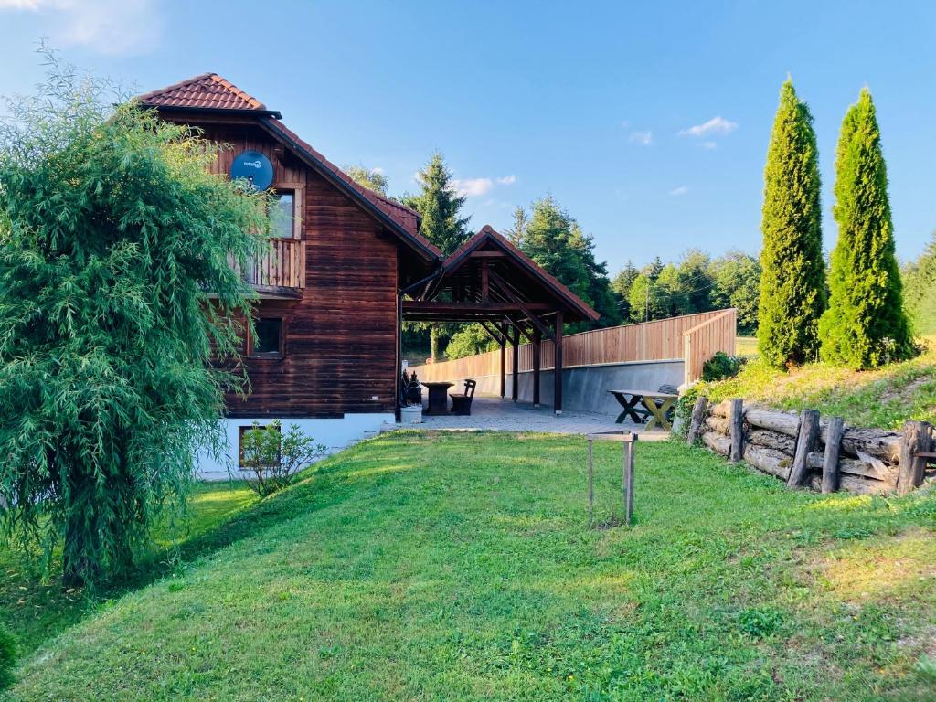 Zahrada ubytování Family House