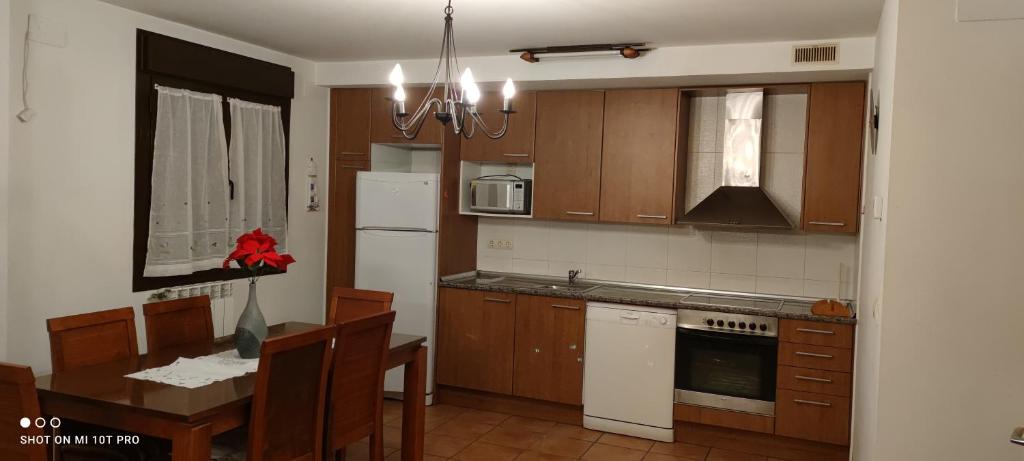 Virtuvė arba virtuvėlė apgyvendinimo įstaigoje Casa ARVIPIRINEOS