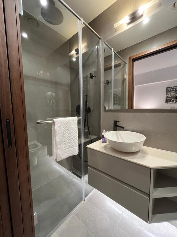 Koupelna v ubytování PALMERA HAGIA SOPHIA hotel