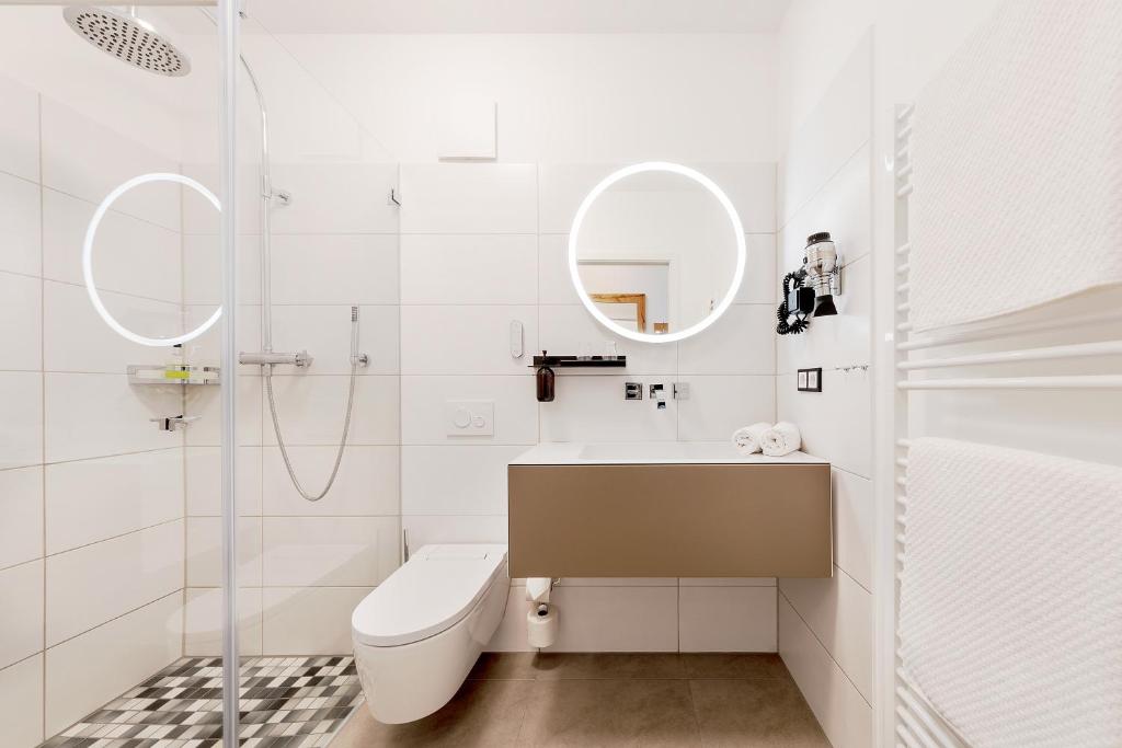 Koupelna v ubytování Michels Thalasso Hotel Nordseehaus