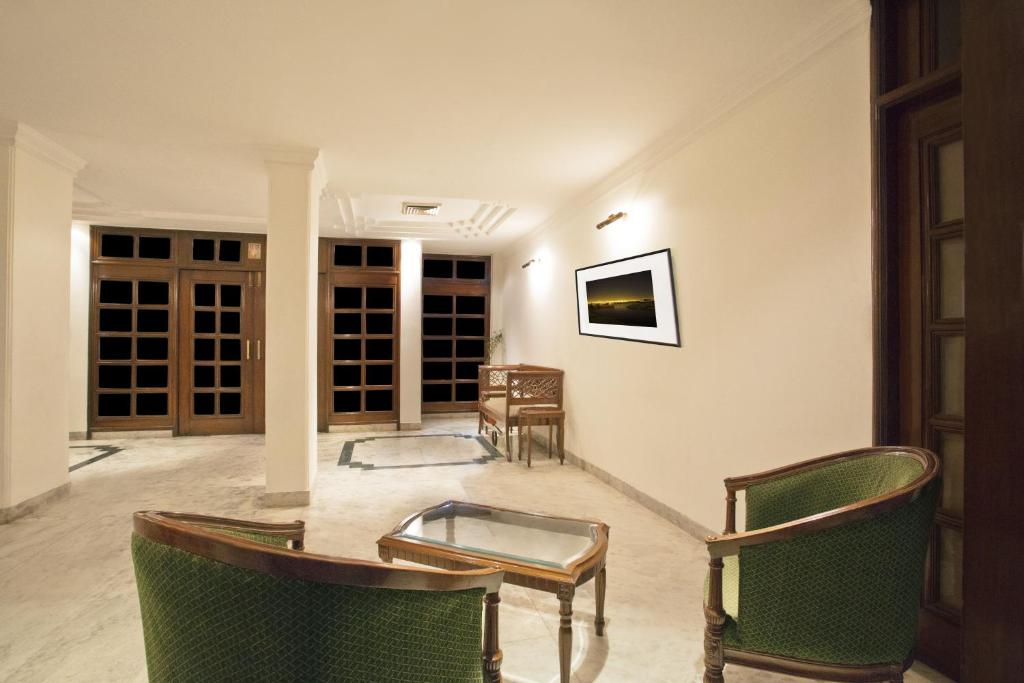 Posezení v ubytování Hotel Alpana