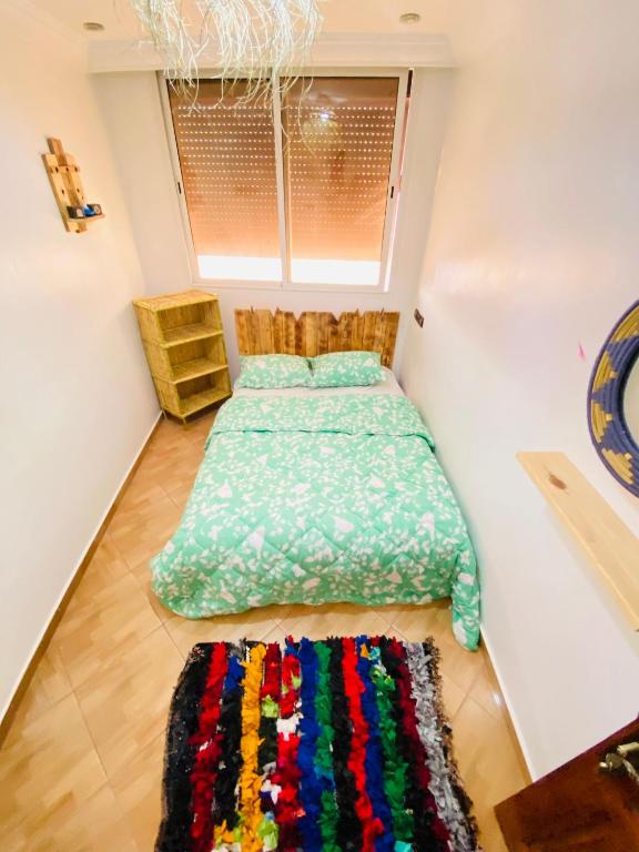 Postel nebo postele na pokoji v ubytování Azoul Surf Hostel Taghazout