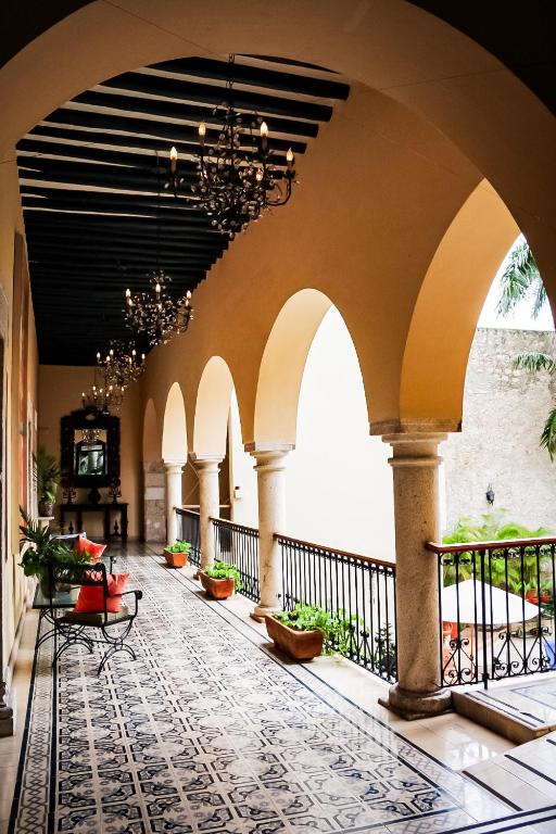 Posezení v ubytování Mansión Mérida Boutique Hotel - Restaurant