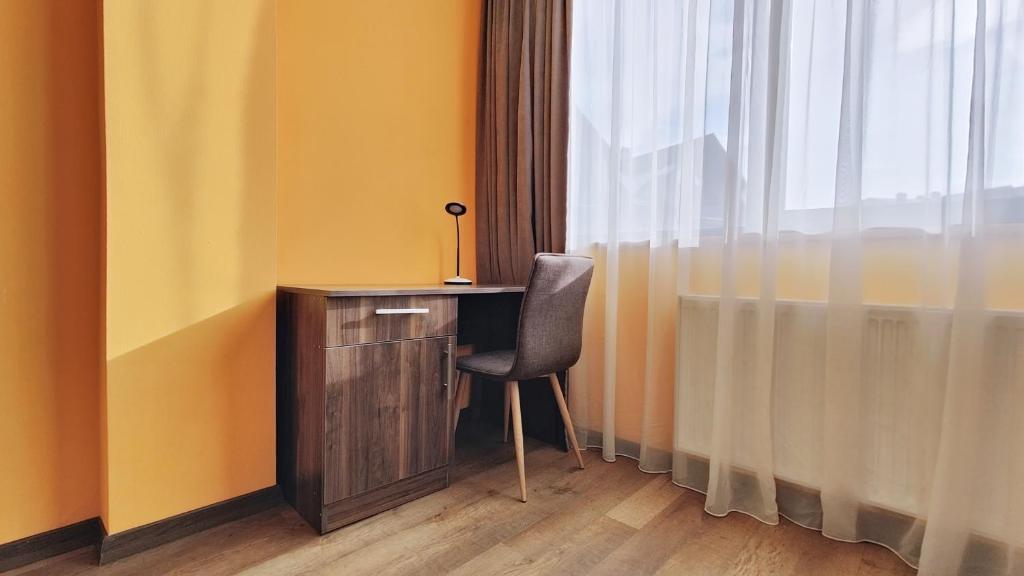 Postel nebo postele na pokoji v ubytování GVC 215 New Gudauri