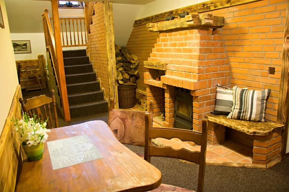 Posezení v ubytování Apartmány Černý Důl