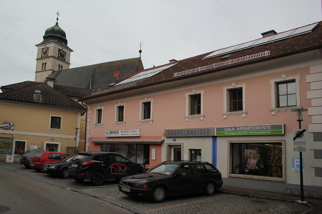 Budova, kde se apartmán nachází